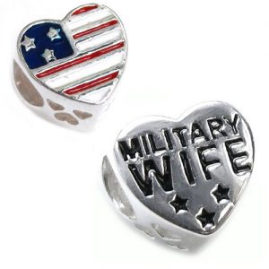 USA Military Wife Heart