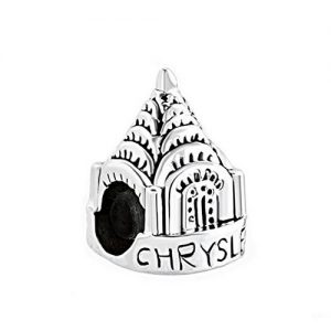 Chrysler Building Charm Bead