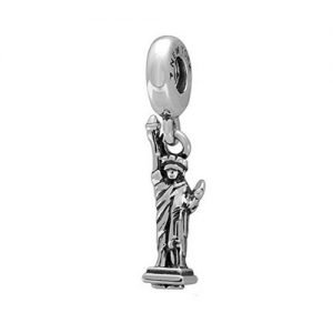 Silver Statue of Liberty Charm